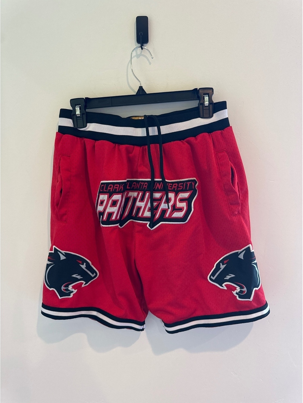 Clark Atlanta University Panthers Mesh Basketball Shorts Men’s L HBCU Streetwear